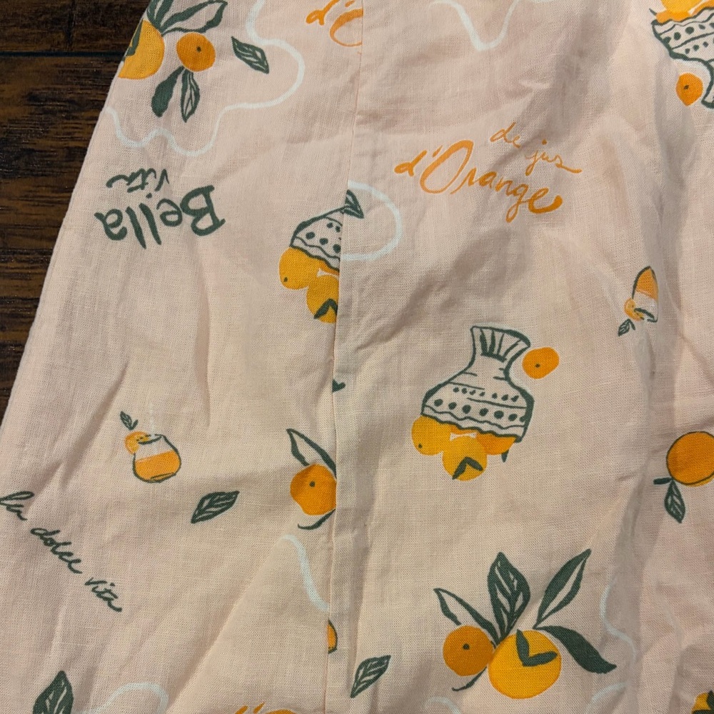 Wild Fable Peach Floral Mini Dress - Picture 4 of 6